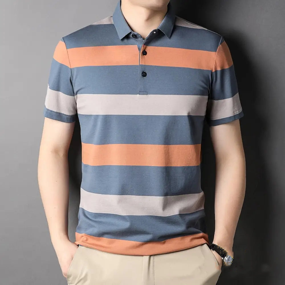 Camisa Polo Alpha Marssala Caqui - AlphaCode