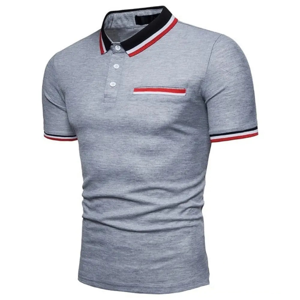 Camisa Polo Alpha Nagpure Azul - AlphaCode