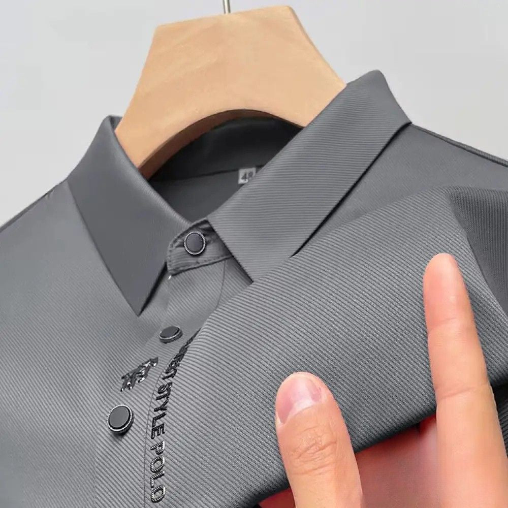 Camisa Polo Alpha Nartue Preto - AlphaCode
