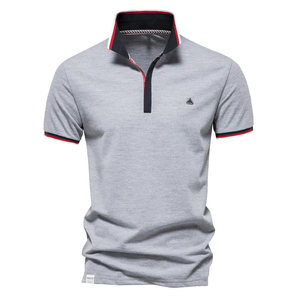Camisa Polo Alpha Neiper Azul - AlphaCode