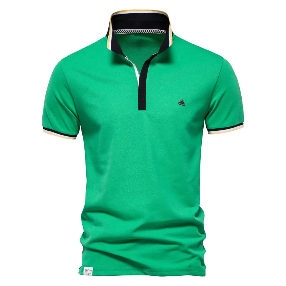 Camisa Polo Alpha Neiper Cinza - AlphaCode