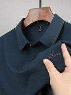 Camisa Polo Alpha New Ice Preto - AlphaCode