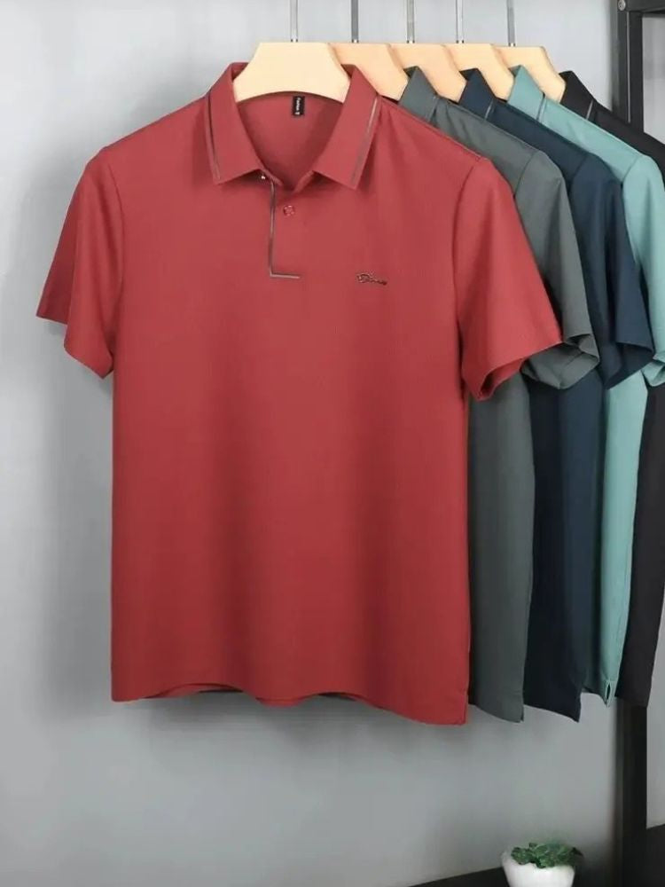 Camisa Polo Alpha New Ice Preto - AlphaCode