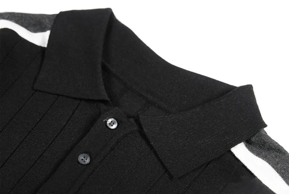 Camisa Polo Alpha Newcastle Preto - AlphaCode
