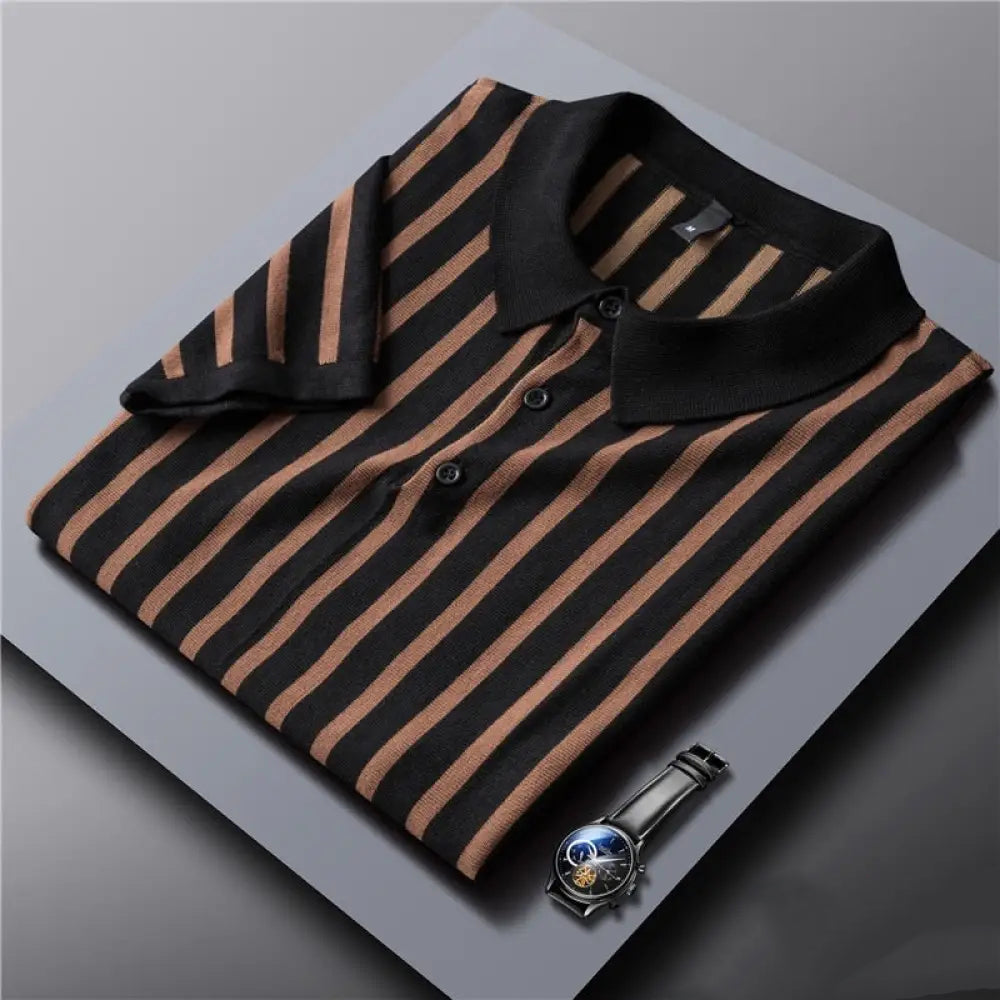 Camisa Polo Alpha Newline Preto - AlphaCode