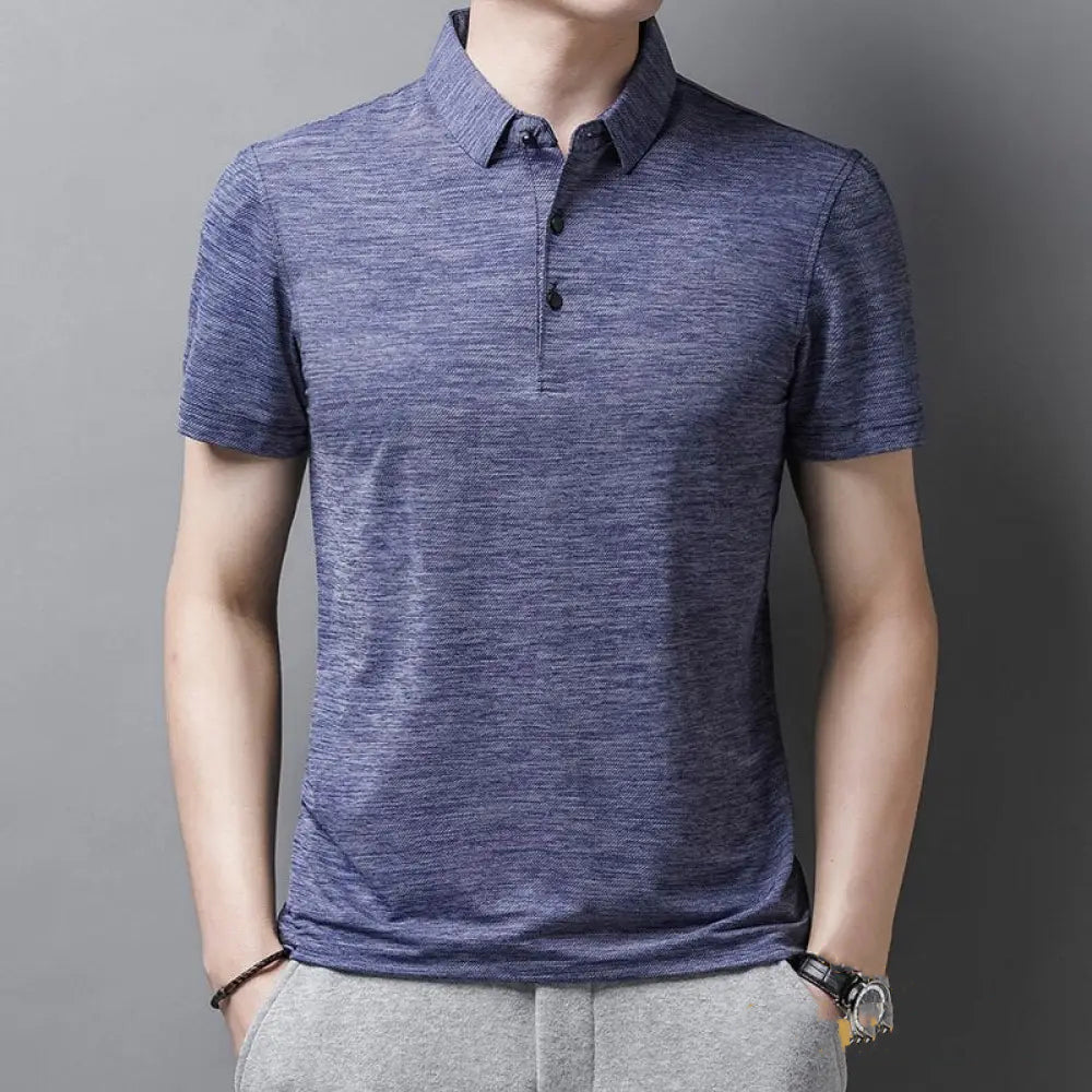 Camisa Polo Alpha Poliam Cinza - AlphaCode