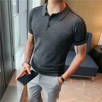 Camisa Polo Alpha Richmond Preto - AlphaCode