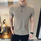 Camisa Polo Alpha Ruiter Branco - AlphaCode