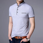 Camisa Polo Alpha Ruster Preto - AlphaCode