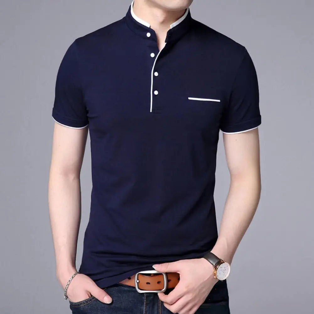 Camisa Polo Alpha Ruster Preto - AlphaCode