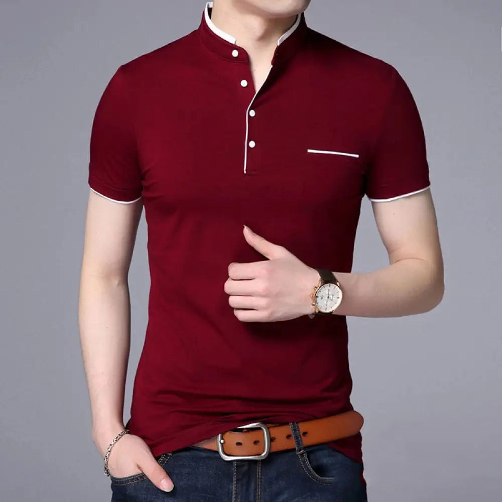 Camisa Polo Alpha Ruster Vermelho - AlphaCode