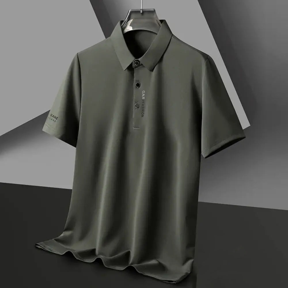 Camisa Polo Alpha Seamless Preto - AlphaCode