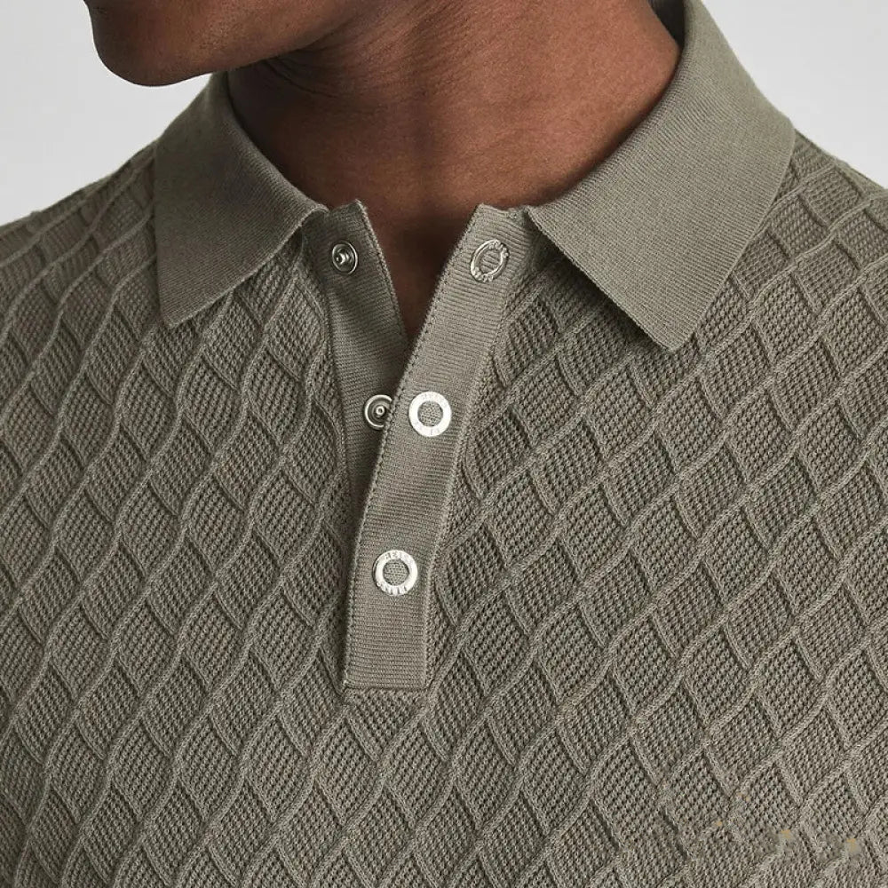 Camisa Polo Alpha Slim Stretch - AlphaCode