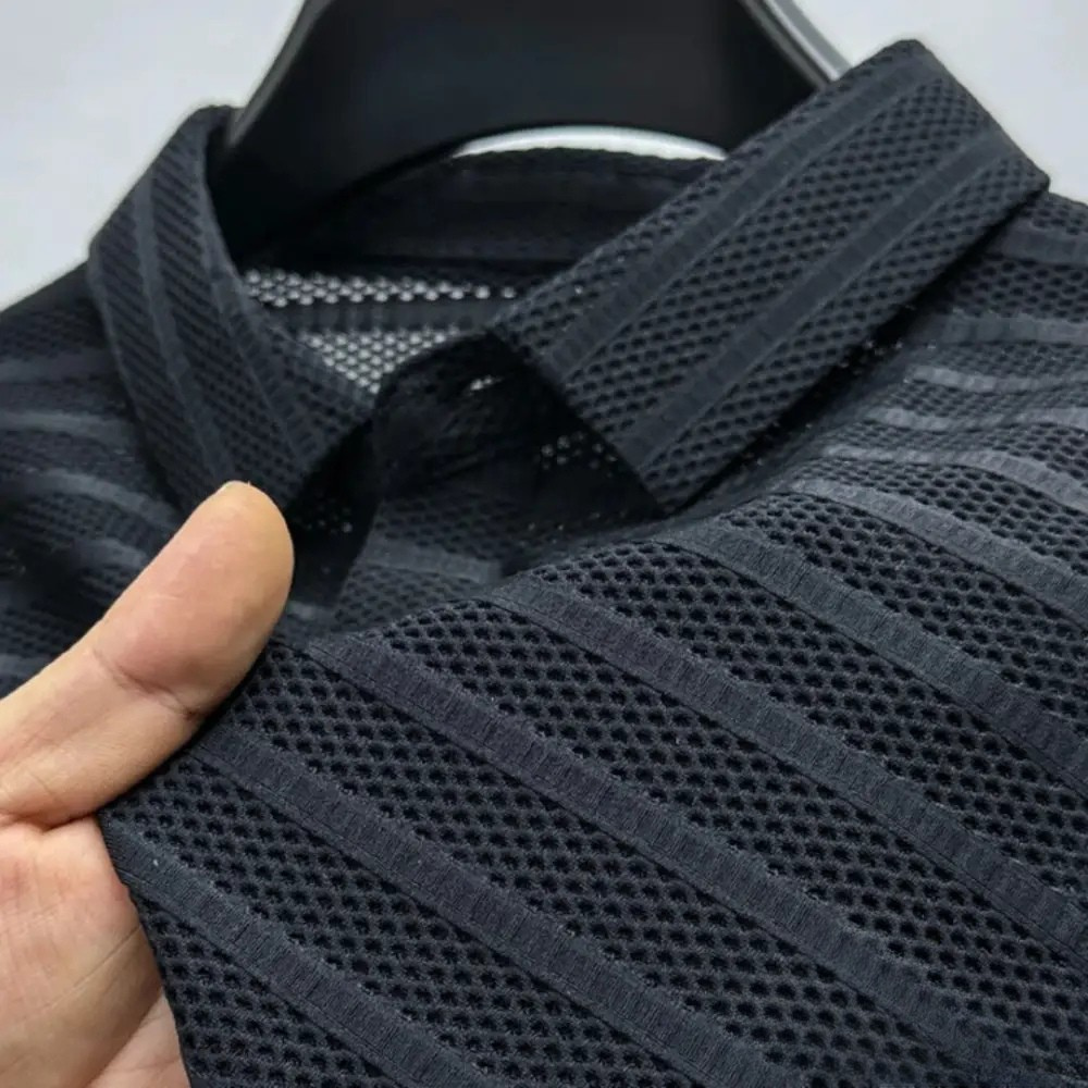 Camisa Polo Alpha Sorbetto Preto - AlphaCode