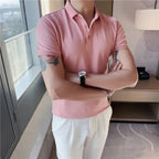 Camisa Polo Alpha Stoke Preto - AlphaCode