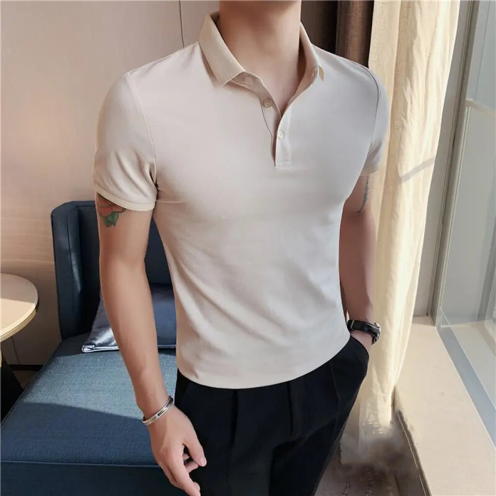 Camisa Polo Alpha Stoke Preto - AlphaCode