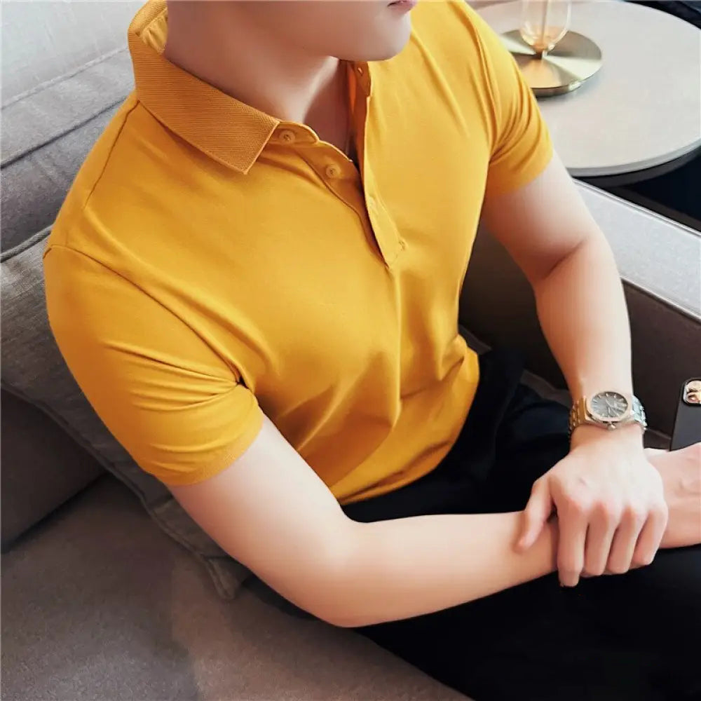 Camisa Polo Alpha Stoke Preto - AlphaCode