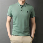 Camisa Polo Alpha Surate Azul - AlphaCode