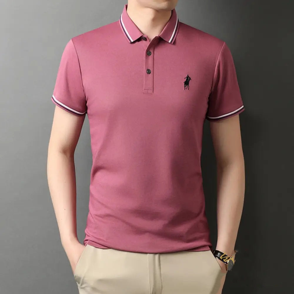 Camisa Polo Alpha Surate Preto - AlphaCode