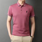 Camisa Polo Alpha Surate Preto - AlphaCode