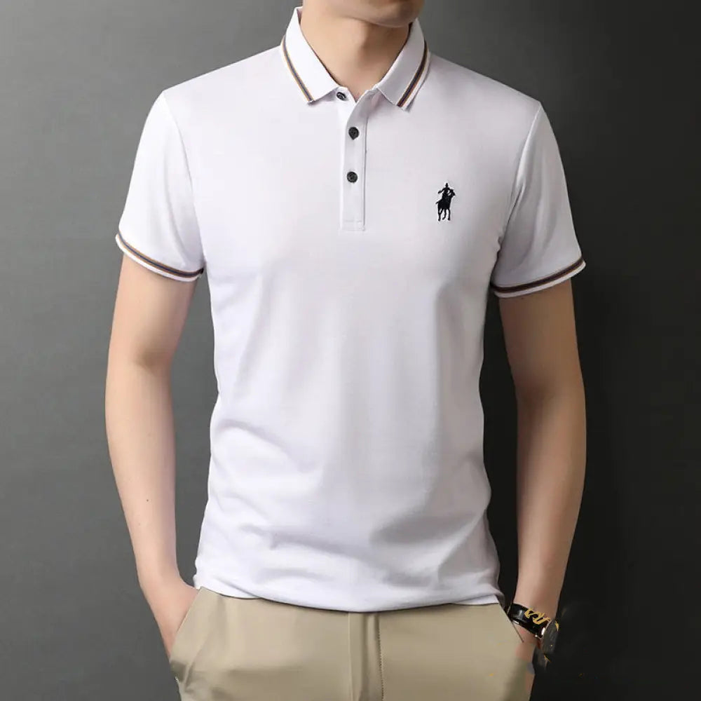Camisa Polo Alpha Surate Preto - AlphaCode