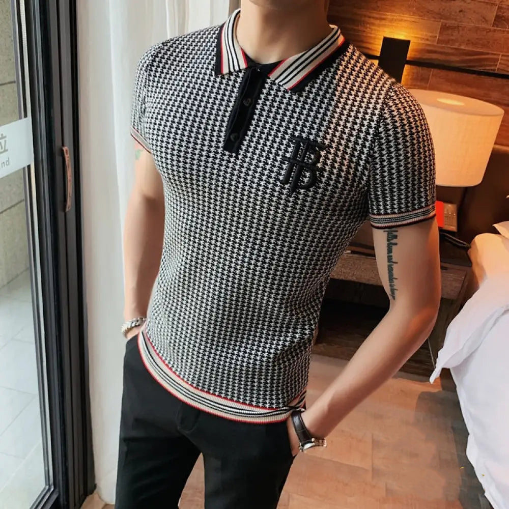 Camisa Polo Alpha Taghour Marrom - AlphaCode