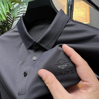 Camisa Polo Alpha Tech Heltler Azul - AlphaCode