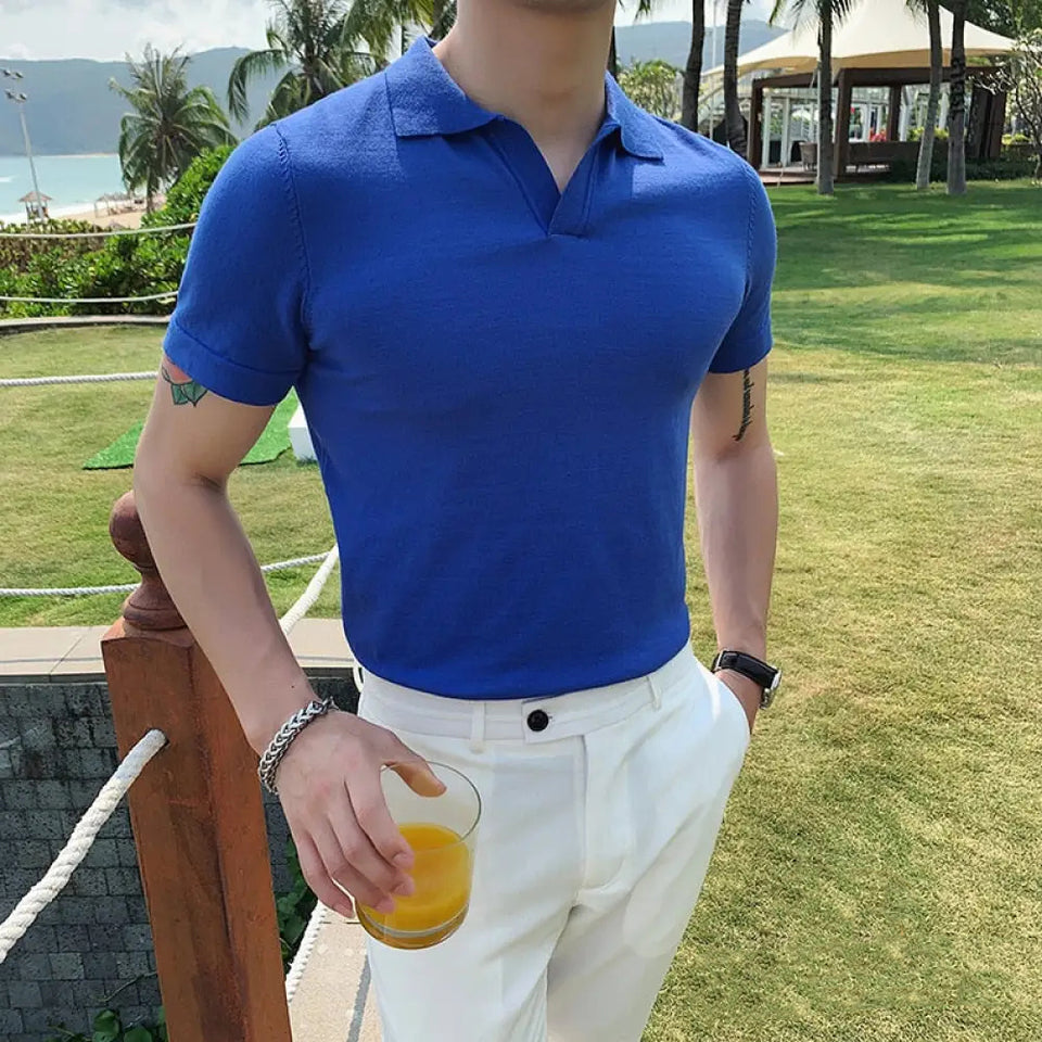 Camisa Polo Alpha Thane Branco - AlphaCode