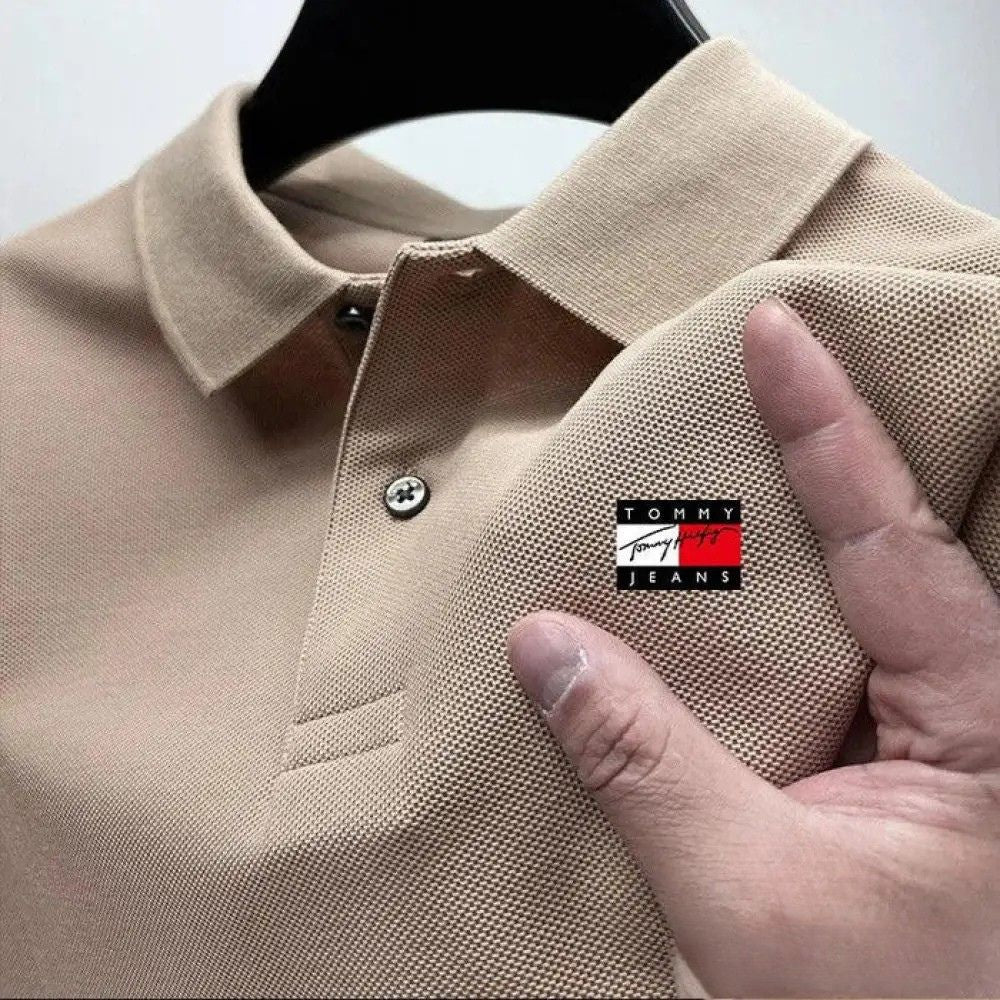 Camisa Polo Alpha Tommy Preto - AlphaCode