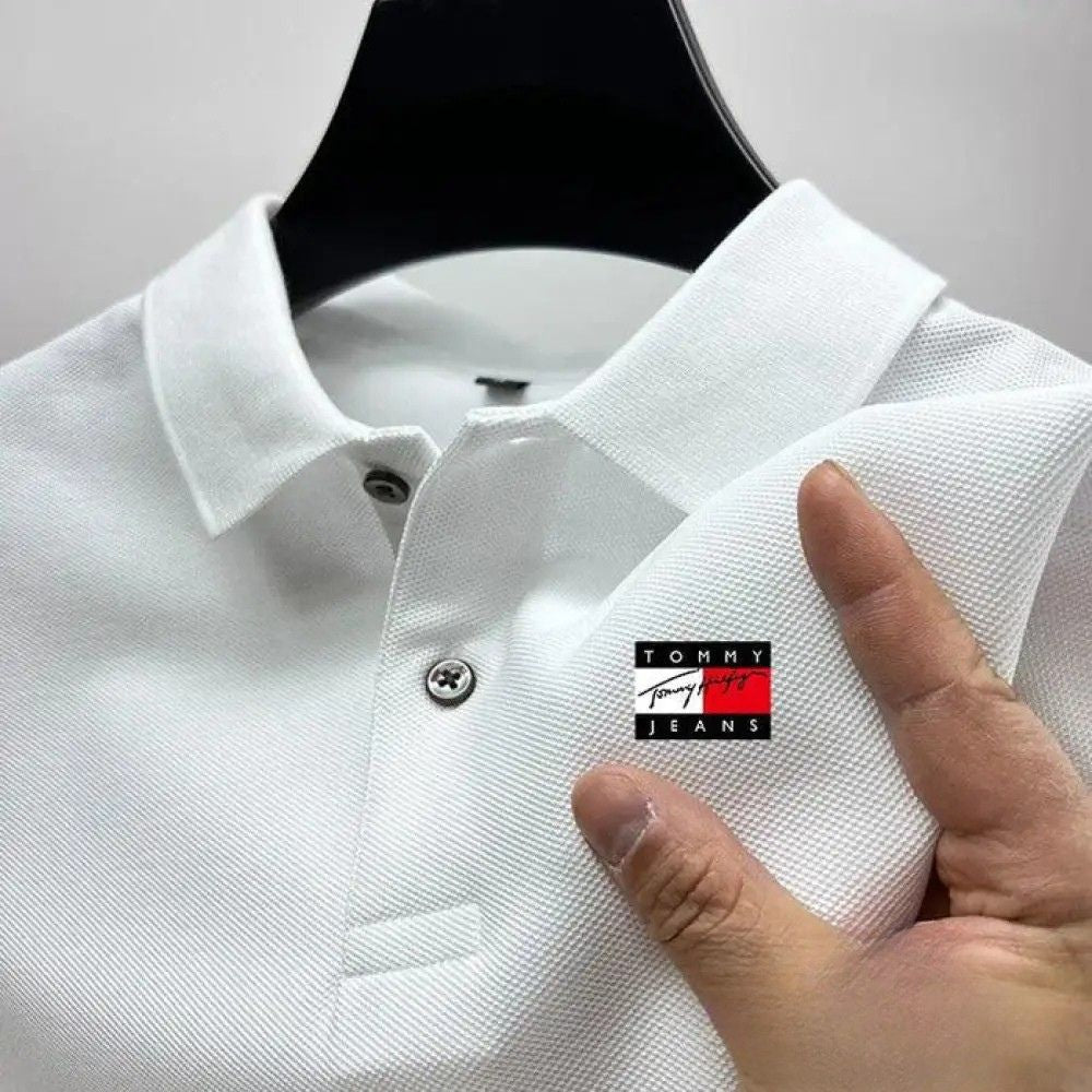 Camisa Polo Alpha Tommy Preto - AlphaCode
