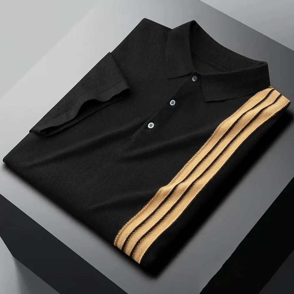Camisa Polo Alpha Tony Preto - AlphaCode