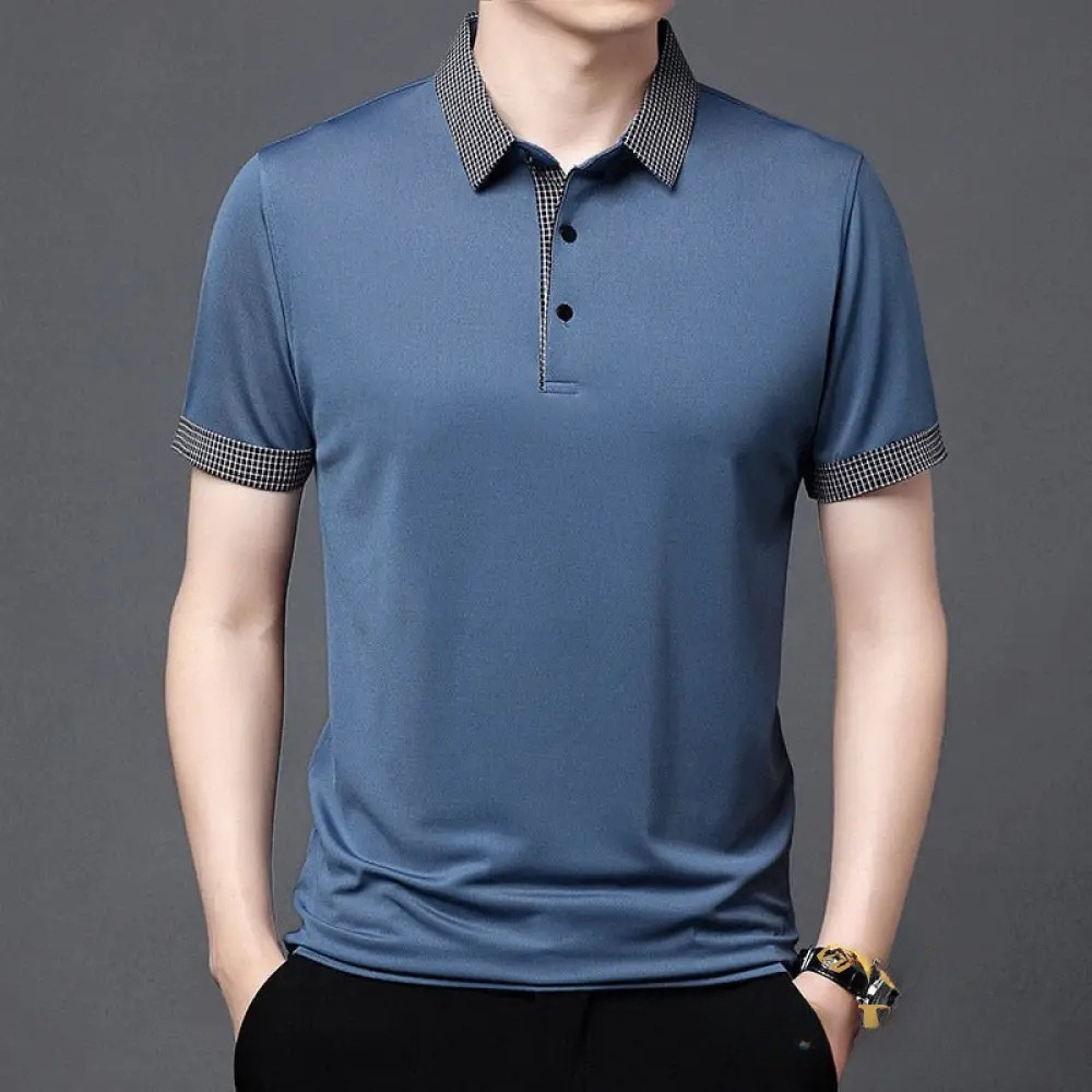 Camisa Polo Alpha Valquer Azul - AlphaCode