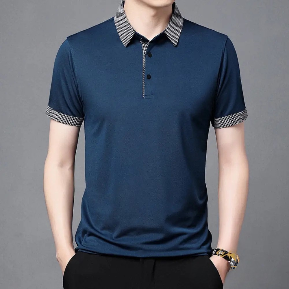 Camisa Polo Alpha Valquer Azul - AlphaCode