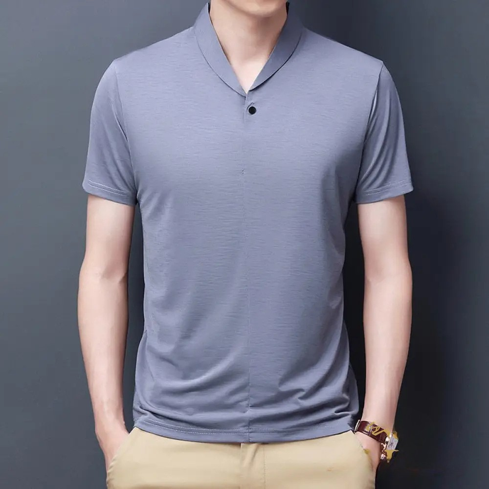Camisa Polo Alpha Varanase Preto - AlphaCode