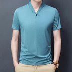 Camisa Polo Alpha Varanase Preto - AlphaCode