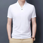 Camisa Polo Alpha Varanase Preto - AlphaCode