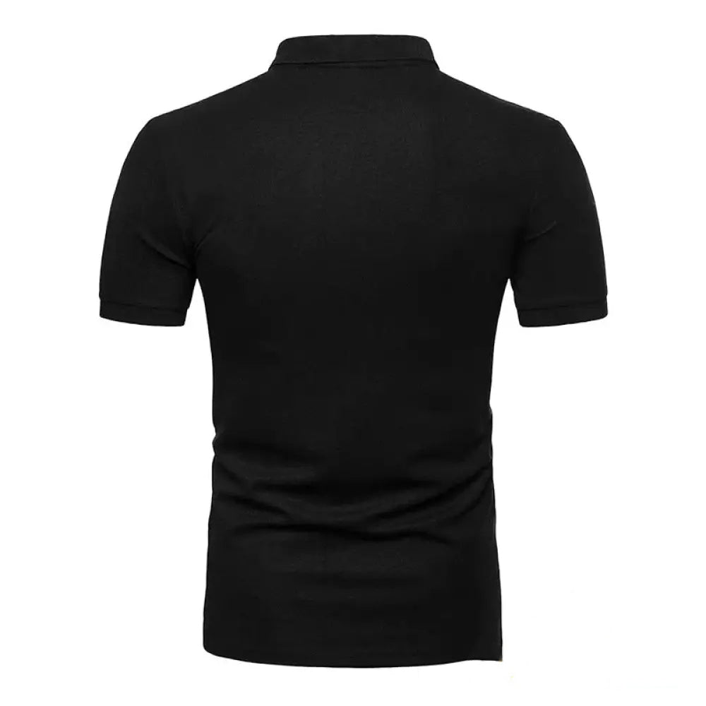 Camisa Polo Alpha Vermun Preto - AlphaCode