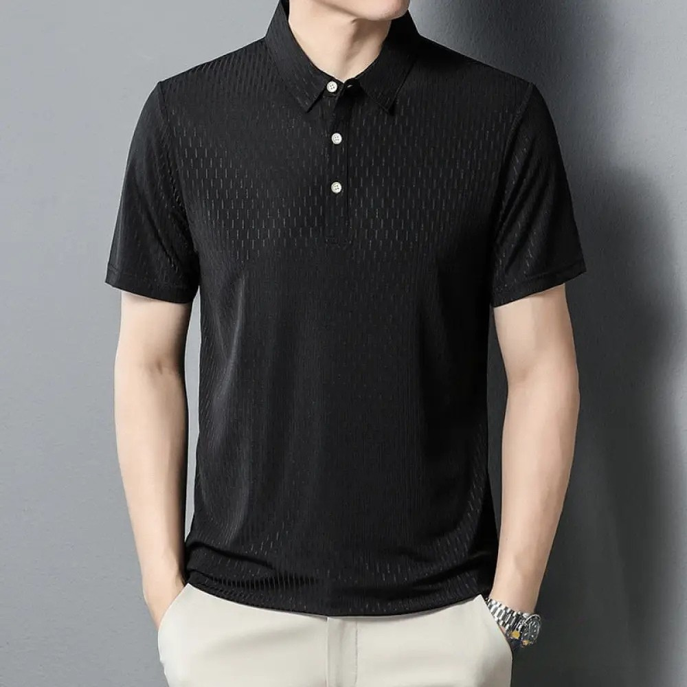 Camisa Polo Alpha Villagolf Bege - AlphaCode
