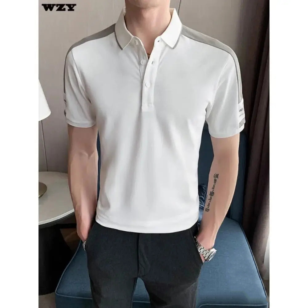 Camisa Polo Alpha Whitby Preto - AlphaCode