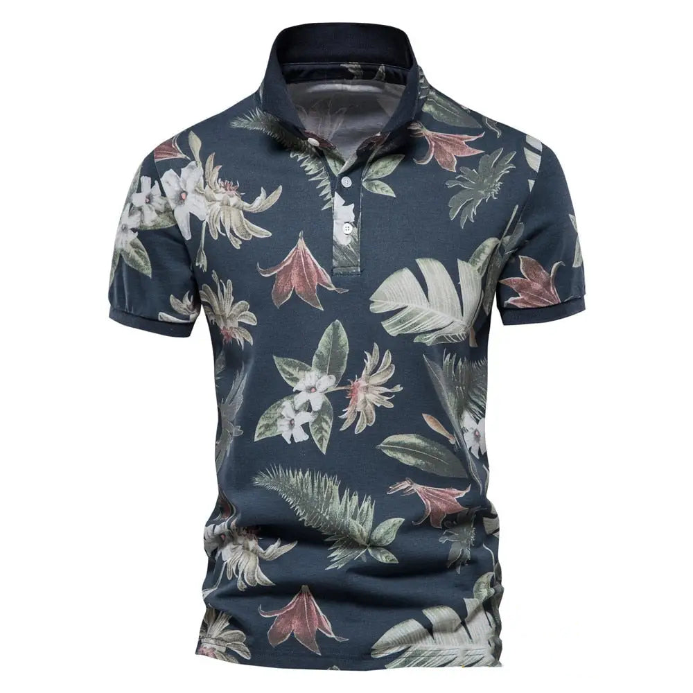 Camisa Polo Ecoduntt Azul - AlphaCode