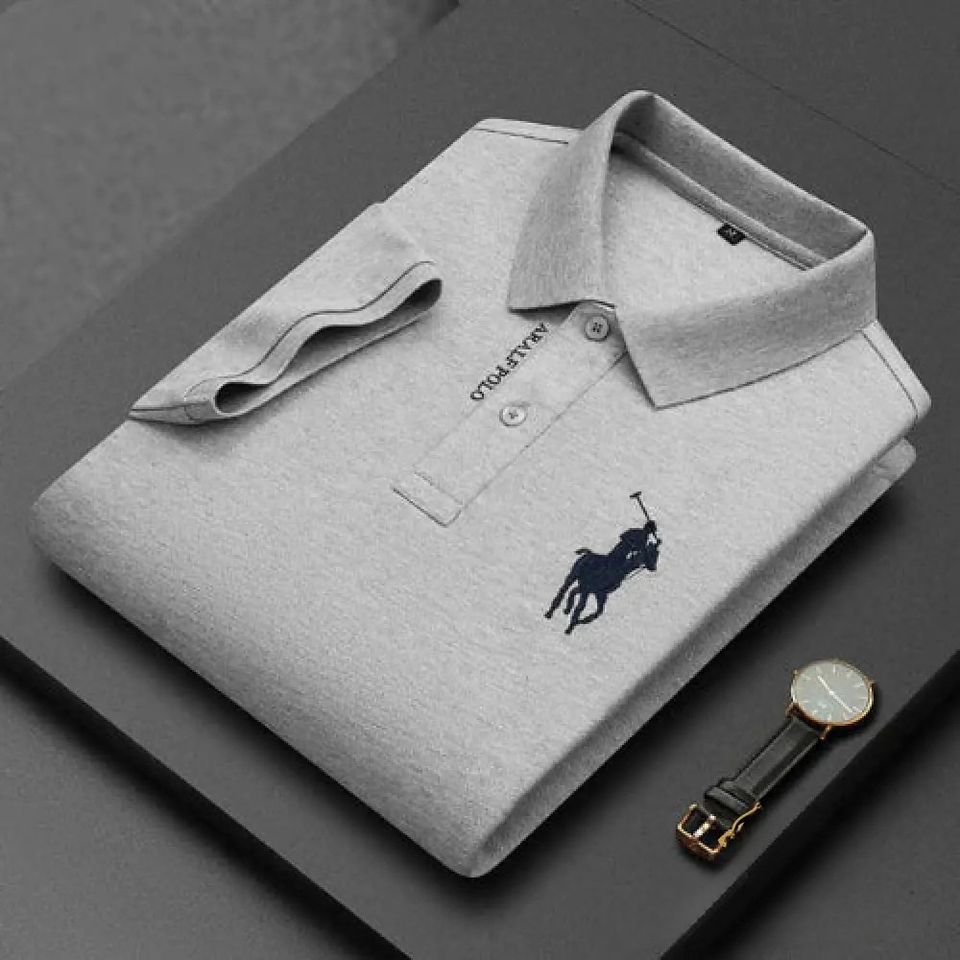 Camisa Polo Ralph Alpha Azul - AlphaCode