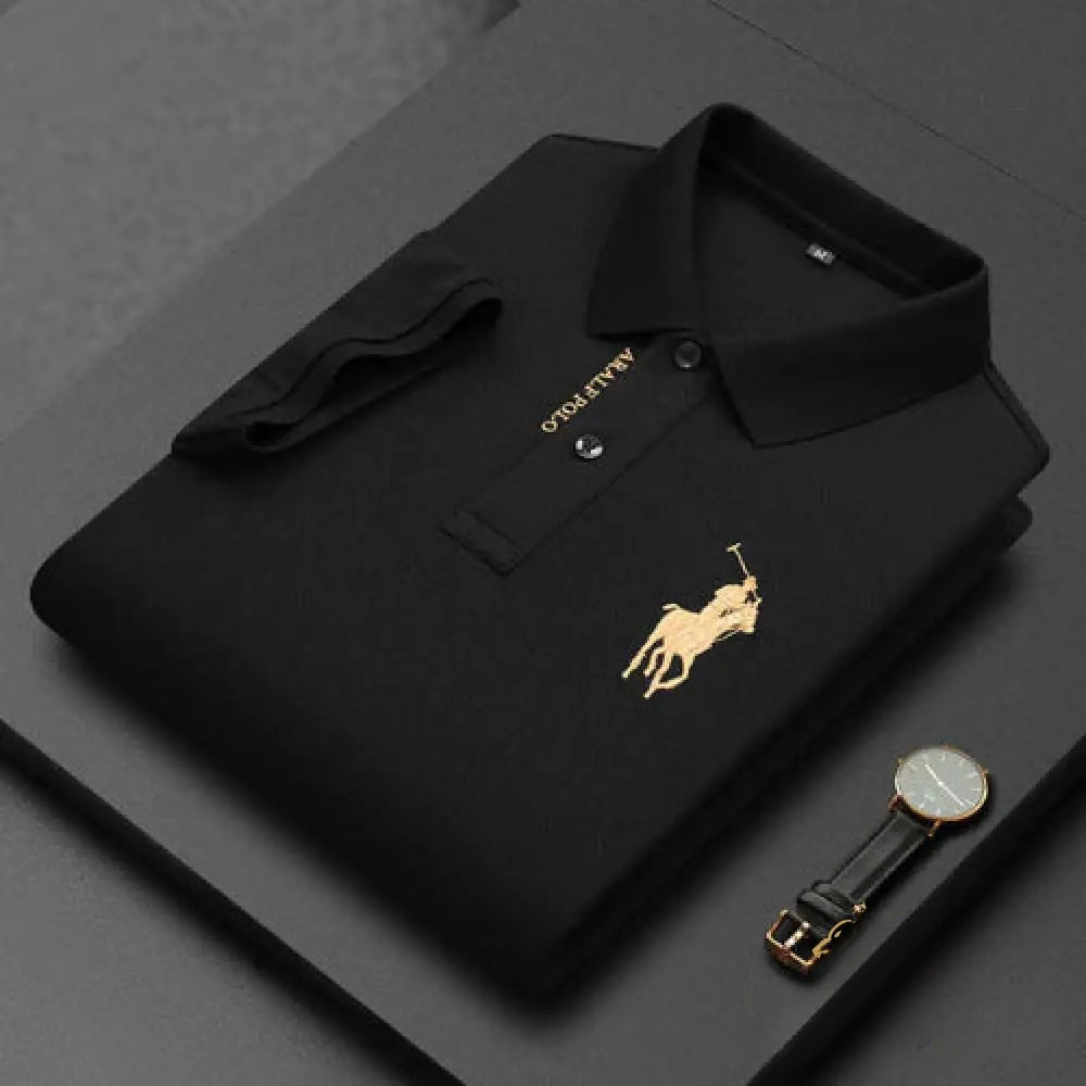 Camisa Polo Ralph Alpha Cinza - AlphaCode