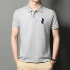 Camisa Polo Ralph Alpha Cinza - AlphaCode