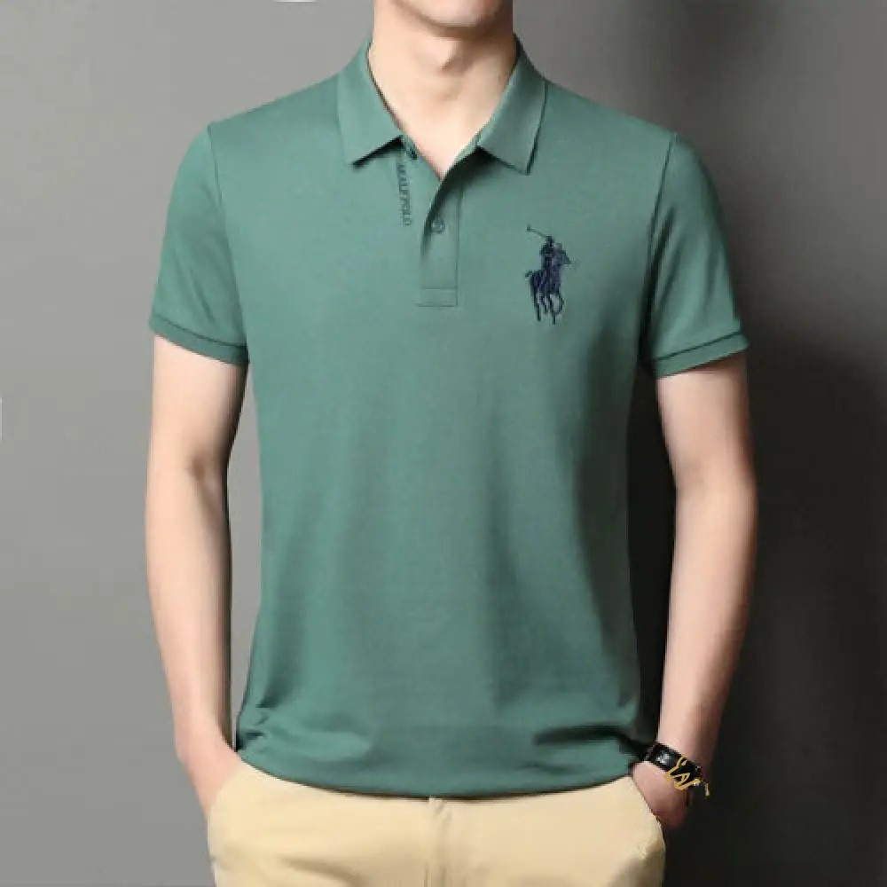 Camisa Polo Ralph Alpha Cinza - AlphaCode