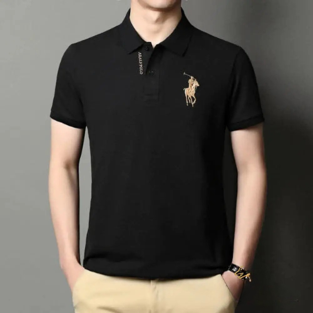 Camisa Polo Ralph Alpha Cinza - AlphaCode