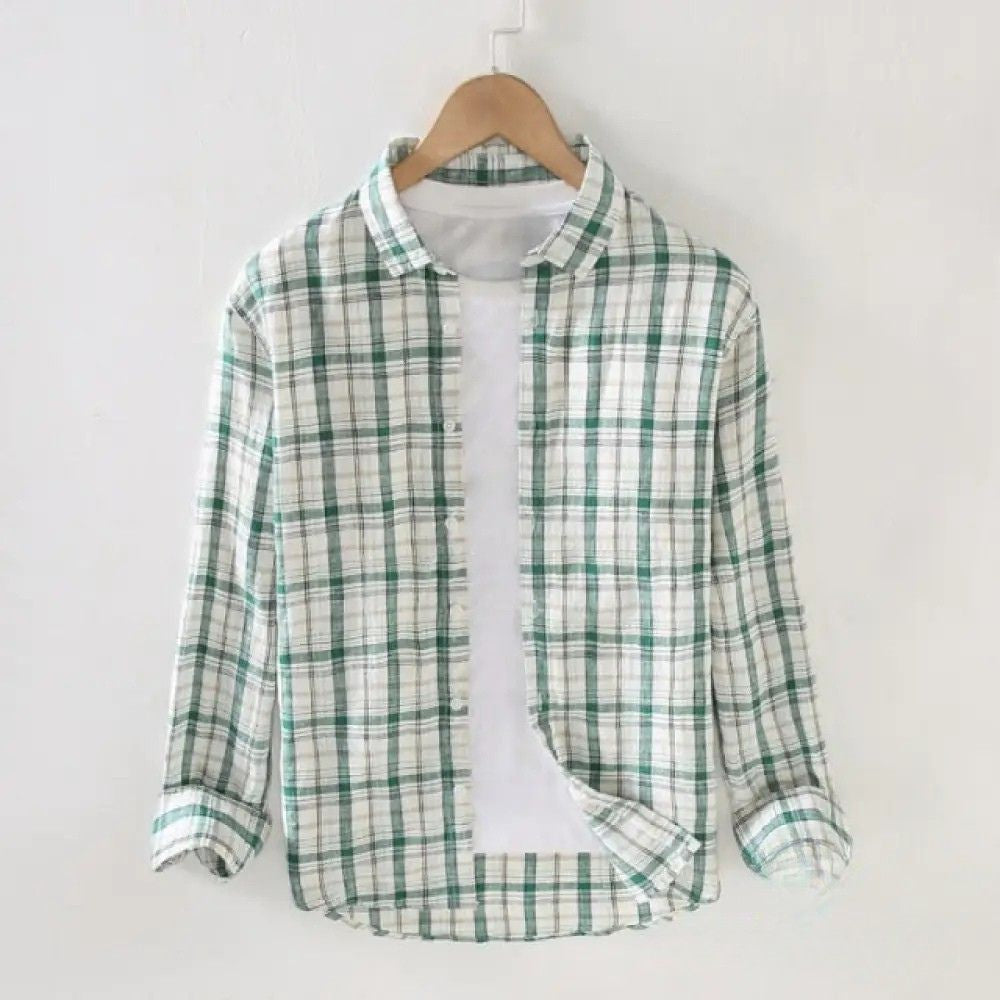 Camisa Social Alpha Andrews Verde - AlphaCode