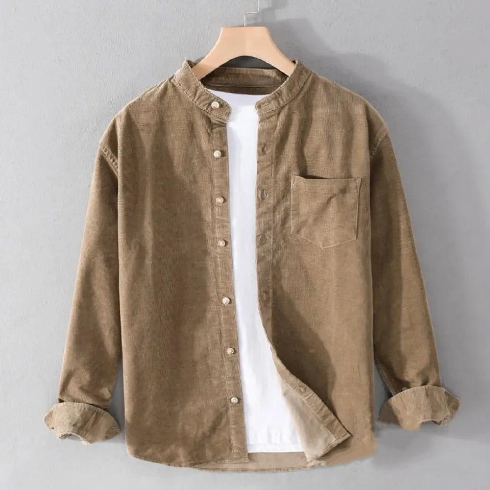 Camisa Social Alpha Arsenal Cinza - AlphaCode