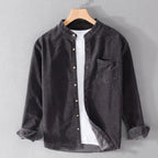 Camisa Social Alpha Arsenal Marrom - AlphaCode