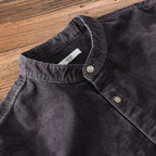 Camisa Social Alpha Arsenal Marrom - AlphaCode