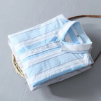 Camisa Social Alpha Bowmore Azul - AlphaCode